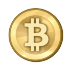Updated version of the Bitcoin symbool
